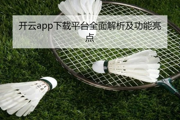 开云app下载平台全面解析及功能亮点